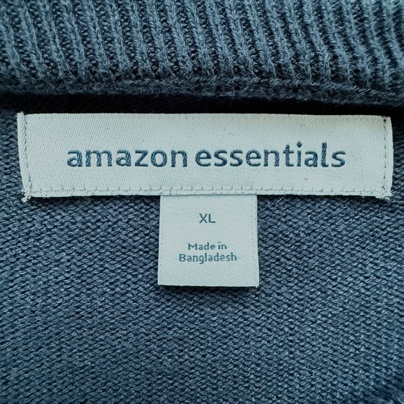 Amazon Essentials Men’s Crewneck Sweater - Mariner Blue, Size XL - Picture 4 of 4